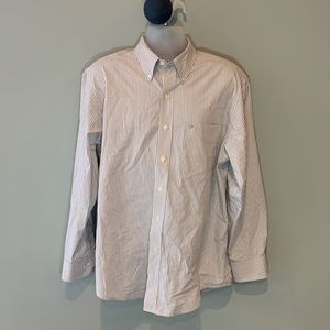 IZOD - Striped Collared Button Up